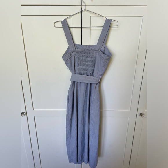 Everlane Picnic Dress 4 in pinstripe - Picture 6 of 8